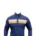 Harmont&Blaine  Camicia Blu in cotone da uomo con logo ricamato