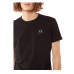 La Martina T-shirt da Uomo Nera Logo a contrasto