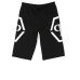 Philipp Plein Pantaloncino in cotone nero con maxi logo PHILIPP PLEIN stampato