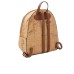 ALVIERO MARTINI 1A CLASSE ZAINO CON STAMPA GEO CLASSIC E INSERTI CUOIO 