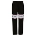 Chiara Ferragni Pantalone Jogger nero con banda Maxi Logomania