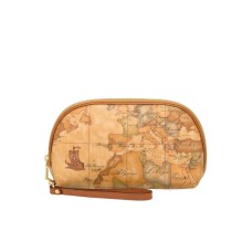 ALVIERO MARTINI 1A CLASSE POCHETTE LARGE CON LACCIO DA POLSO CON STAMPA GEO CLASSIC 