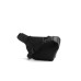 Emporio Armani Marsupio Nero in pelle rigenerata saffiano con placchetta Aquila