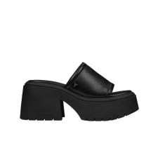 WINDSORSMITH SANDALO CONFESSION BLACK SOFT COW IN LEATHER