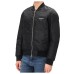 Emporio Armani Bomber reversibile Nero con maxi patch aquila cartoon