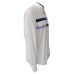 Harmont&Blaine Camicia REGULAR FIT in cotone bianca a manica lunga con inserti a contrasto con logo lettering e bassotto
