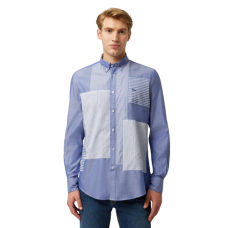 Harmont&Blaine CAMICIA PATCH Blu Uomo