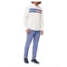 Harmont&Blaine Camicia Bianca in cotone a righe orizzontali