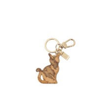 ALVIERO MARTINI 1A CLASSE PORTACHIAVI FORMA GATTO CON STAMPA GEO CLASSIC