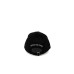 Dsquared2 Cappello Baseball in cotone nero con logo ricamato DSQUARED2 ICON