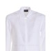 Emporio Armani Camicia in Lino a manica lunga Bianca 