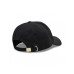 VERSACE JEANS COUTURE CAPPELLO BASEBALL UNISEX BLACK CON LOGO LETTERING RICAMATO GOLD