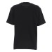 Diesel  T-shirt a girocollo nera a maniche corte con logo lettering  