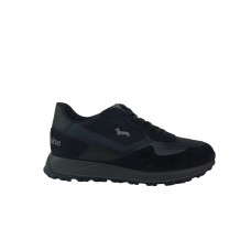 Harmont&Blaine Sneakers blu da uomo con logo nella parte laterale
