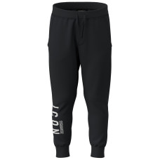 Dsquared2 Pantalone Jogger in cotone nero 