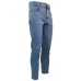Jeckerson Jeans denim blu cinque tasche da Uomo