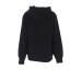 Dsquared2 Felpa con cappuccio Unisex Nera in cotone a girocollo con logo lettering