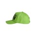 Dsquared2 Cappello Baseball in cotone verde con logo ricamato DSQUARED2 ICON