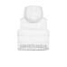 Dsquared2 Gilet in Nylon Bianco con cappuccio e logo lettering nella parte posteriore 