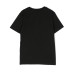 Dsquared2 T-Shirt Nera Unisex in cotone a manica corta con logo lettering DSQUARED2 ICON