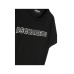 Dsquared2 T-Shirt Nera Unisex in cotone a manica corta con logo lettering DSQUARED2 ICON