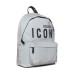 Dsquared2 Zaino Unisex in nylon catarifrangente con maxi logo DSQUARED2 ICON