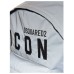 Dsquared2 Zaino Unisex in nylon catarifrangente con maxi logo DSQUARED2 ICON