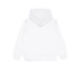 Dsquared2 Felpa Unisex in cotone Full zip Bianca con cappuccio e logo ICON DSQUARED2