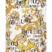 Versace Jeans Couture Camicia bianca da Uomo con stampa logo all over