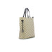 Piero Guidi Borsa Large a mano realizzata in tessuto goffrato con stampa Monogramma 61216308801