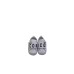 Dsquared2 Sneakers Neonato Unisex in pelle bianca con logo DSQUARED2 ICON 
