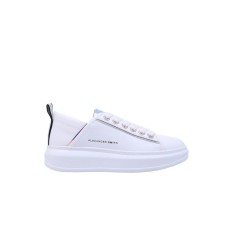 ALEXANDER SMITH SNEAKERS DA DONNA WHITE IRIDE PEACH