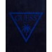 Guess telo mare blu con logo nella parte anteriore