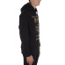 Versace Jeans Couture Felpa Nera con cappuccio da Uomo con Logo 