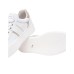 NERO GIARDINI SNEAKERS IN PELLE CON DETTAGLIO LOGO IN METALLO ORO 