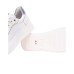 NERO GIARDINI SNEAKERS IN PELLE CON DETTAGLIO CHARM AZZURRO