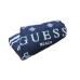 ﻿GUESS TELO MARE BLU LOGO ALL-OVER A CONTRASTO 