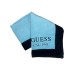 GUESS TELO MARE AZZURRO CON BORDO A CONTRASTO 