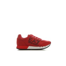 EA7 Emporio Armani Sneakers Rossa con logo da Bambino 
