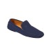 Harmont&Blaine Mocassino in Camoscio Blu da Uomo