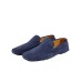 Harmont&Blaine Mocassino in Camoscio Blu da Uomo