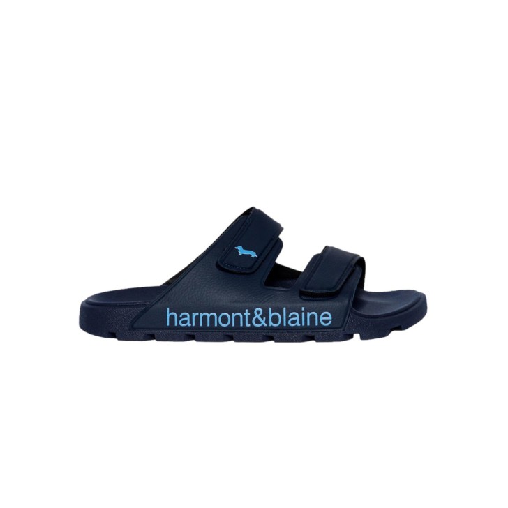 HARMONT&BLAINE CIABATTA UOMO BLUBBER - Colore: BLU