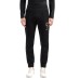 EMPORIO ARMANI TROUSER BLACK CON RICAMO DRAGO GOLD
