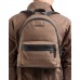 EMPORIO ARMANI ZAINO IN TESSUTO JACQUARD LETTERING ALL OVER BROWN