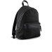 EMPORIO ARMANI ZAINO IN TESSUTO JACQUARD LETTERING ALL OVER BLACK