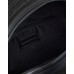 EMPORIO ARMANI ZAINO IN TESSUTO JACQUARD LETTERING ALL OVER BLACK