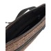 EMPORIO ARMANI TRACOLLA PIATTA IN TESSUTO JACQUARD LETTERING ALL OVER BROWN