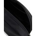 EMPORIO ARMANI BEAUTY CASE CON LACCIO DA POLSO IN NYLON RICICLATO ASV BLACK CON LOGO EAGLE IN METALLO