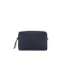 EMPORIO ARMANI POCHETTE IN NYLON JACQUARD LOGO LETTERING ALL OVER BLU