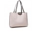 Guess Borsa a spalla Marrone con stampa logo All over reversibile e maxi pochette interna estraibile con manico e chiusura con zip